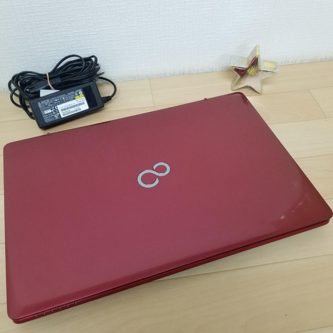 新品SSD Win11 DVD再生可 即使用可ノートPC 富士通 (E3478)