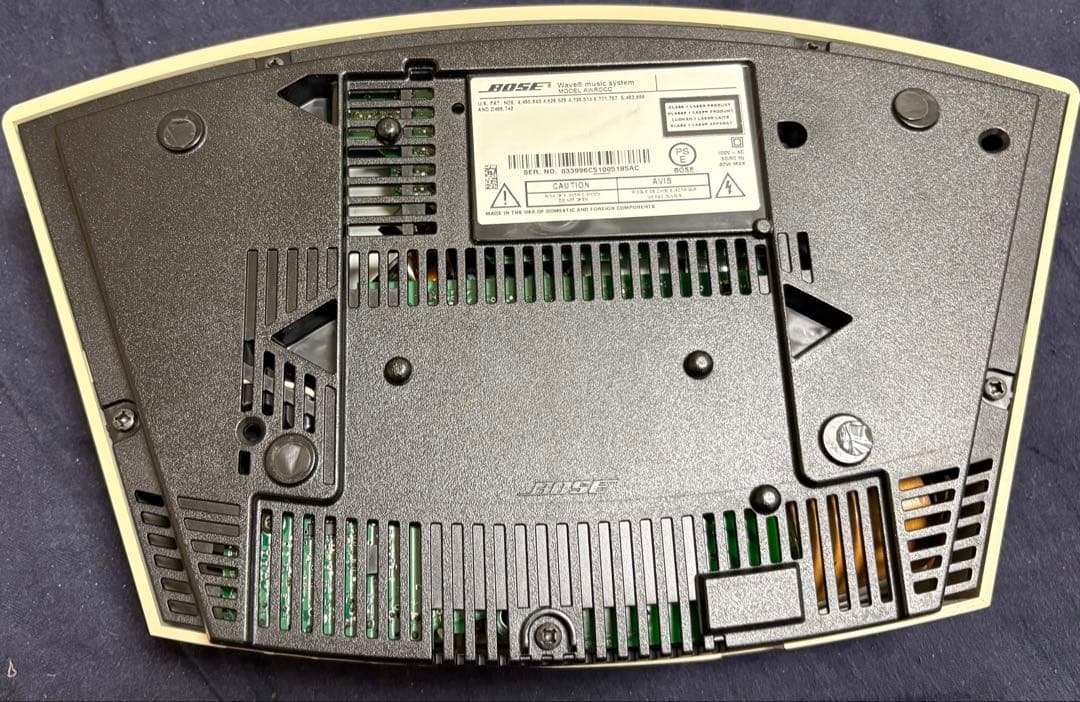 【CD再生可能】BOSE Wave Music System プラチナムホワイト