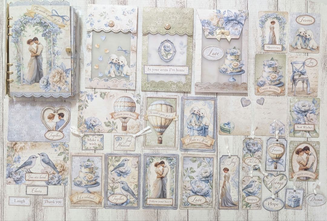 おすそ分けファイル♡ スタンペリア・Timeless♡ A5・クリアカバー♡