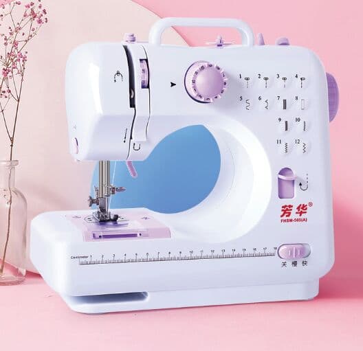 コンパクトミシン 電動ミシン ミシン本体 FHSM-505A