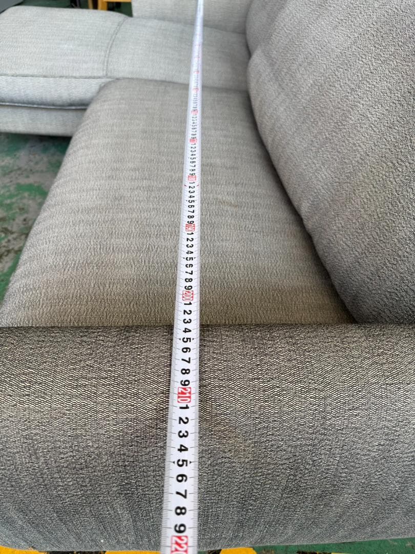 eilersen グレー L字型ソファ 258