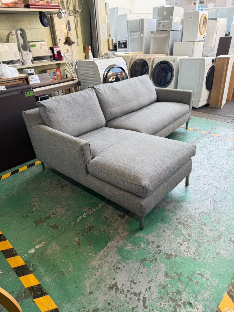 eilersen グレー L字型ソファ 258