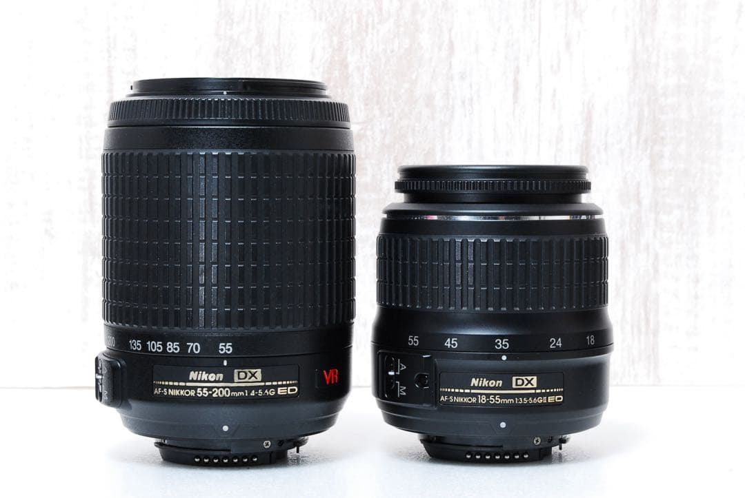 ❤️美品❤️ショット数少❤️Wi-Fi搭載 Nikon D5600 ダブルレンズ