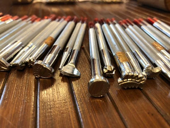 レザークラフト　55点工具セット