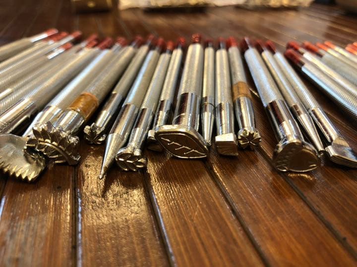 レザークラフト　55点工具セット