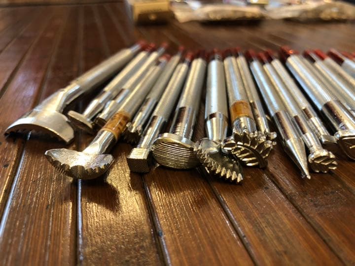 レザークラフト　55点工具セット