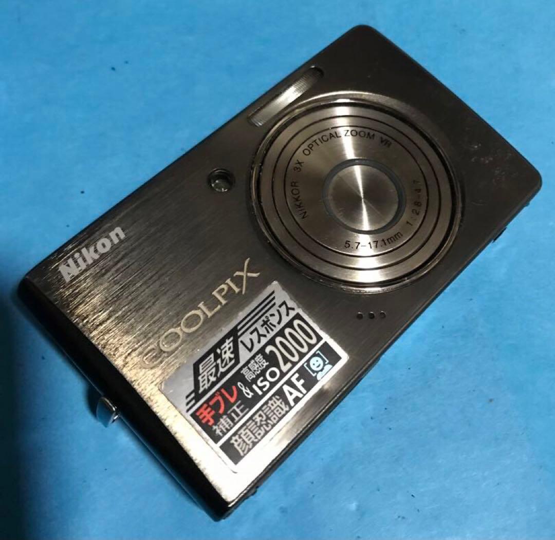 【動作OK】Nikon COOLPIX S500コンパクトデジタルカメラ