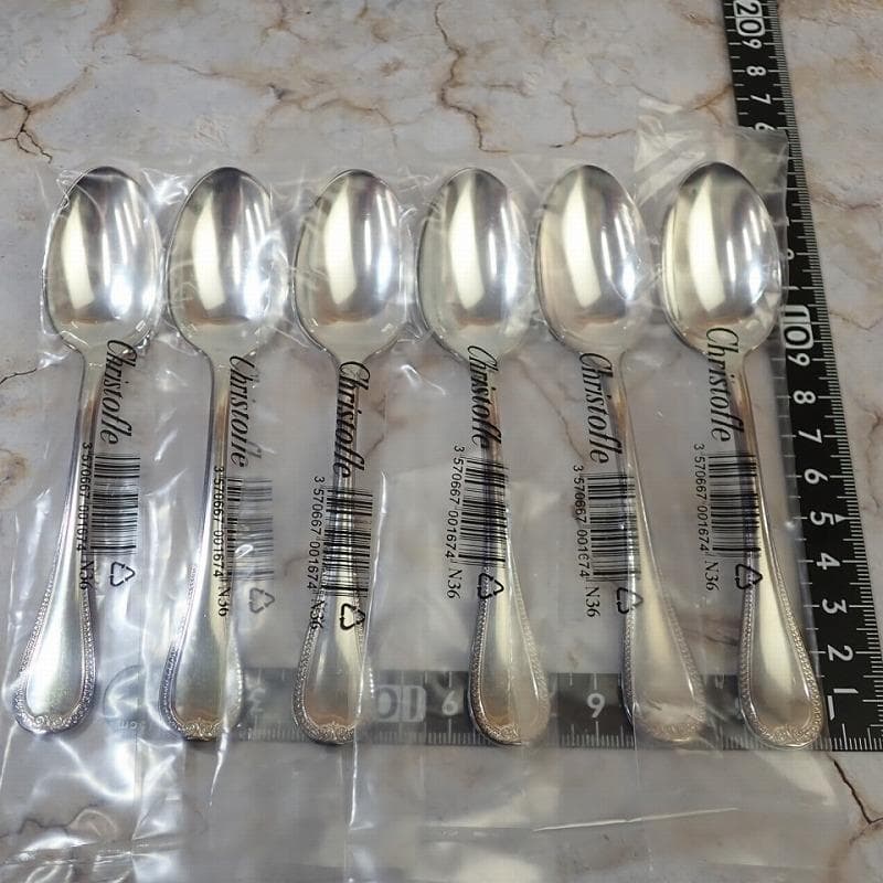 RU-5664　クリストフル　マルメゾン　ケーキフォークスプーン　セット　未開