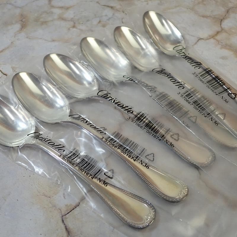 RU-5664　クリストフル　マルメゾン　ケーキフォークスプーン　セット　未開