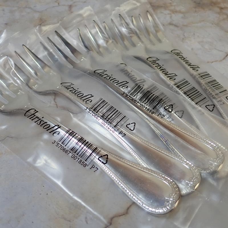 RU-5664　クリストフル　マルメゾン　ケーキフォークスプーン　セット　未開