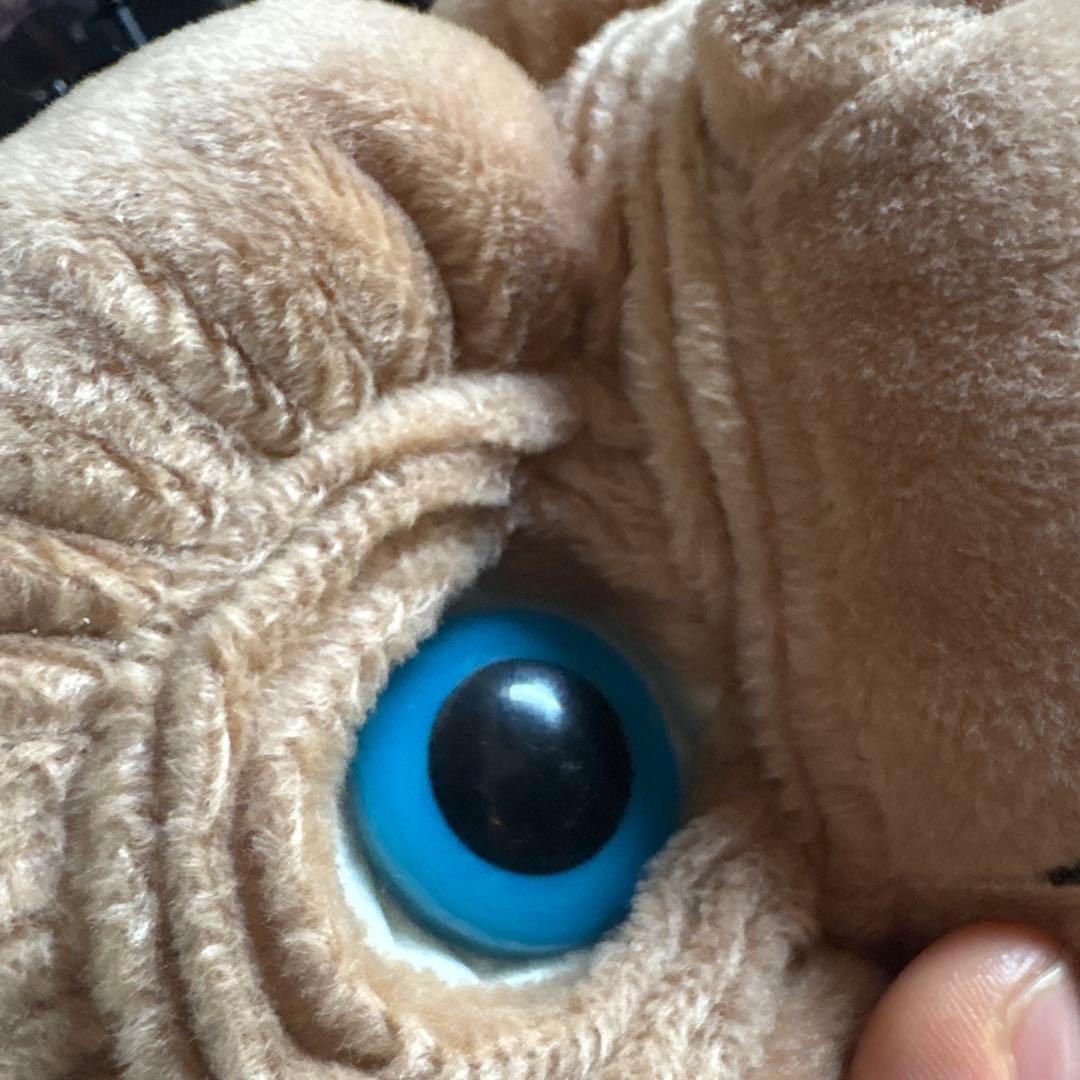 奇跡のデッドストックUSJ初期 E.T. ぬいぐるみキャップ タグ・検品シール付