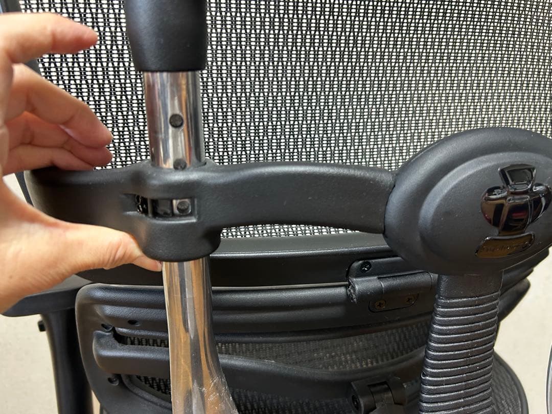 メッシュチェア エルゴヒューマン ベーシック 黒①kenji