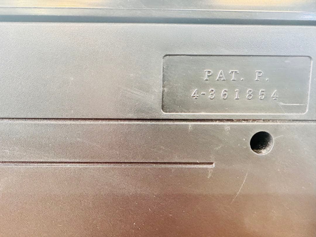 置時計 木製 アンティーク調 収納付き 動作品