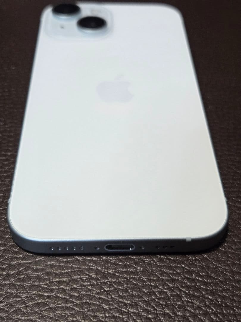iPhone 15 ブルー 128GB ほぼ使用せず