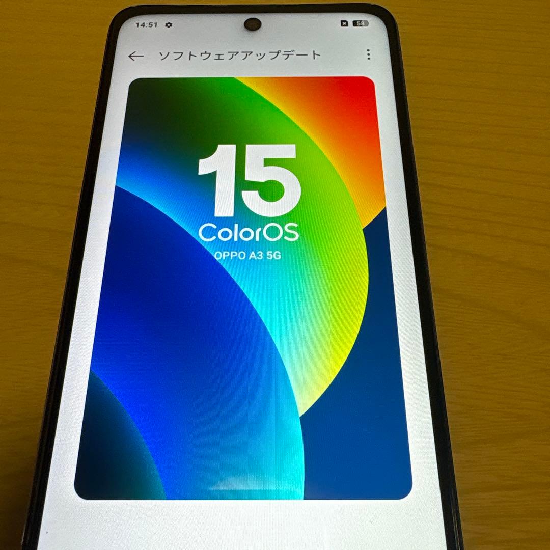 Oppo A3 5G 紫色 本体 箱付き オッポ 128BG パープル
