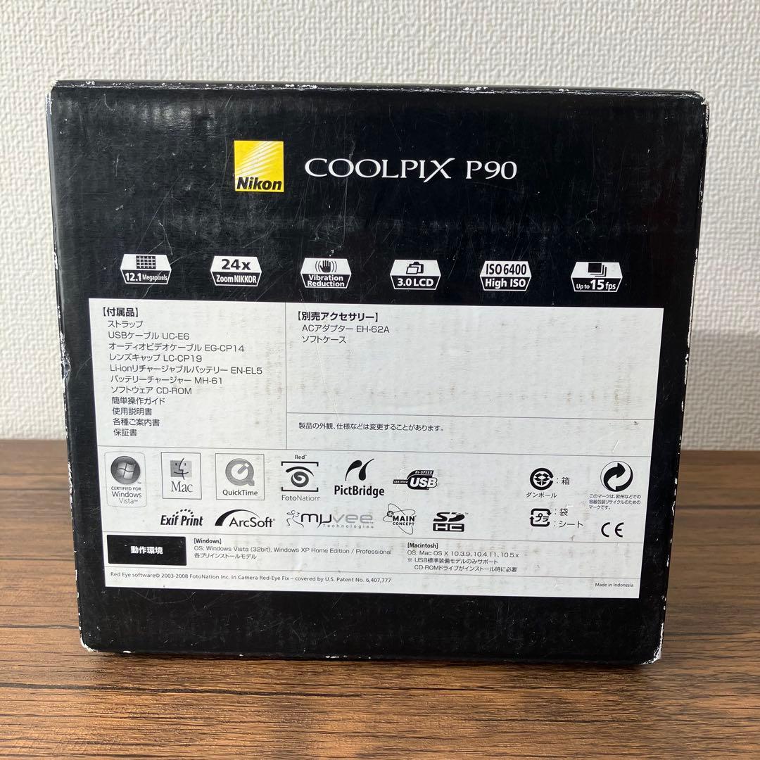 【動作確認済み】 Nikon COOLPIX P90 デジタルカメラ