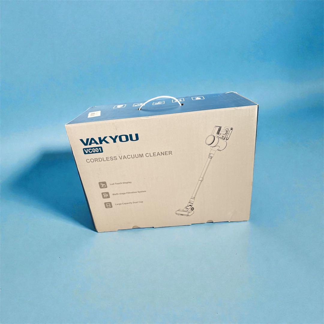 掃除機 コードレス LEDタッチパネル 吸引力40000Pa 500W 充電式