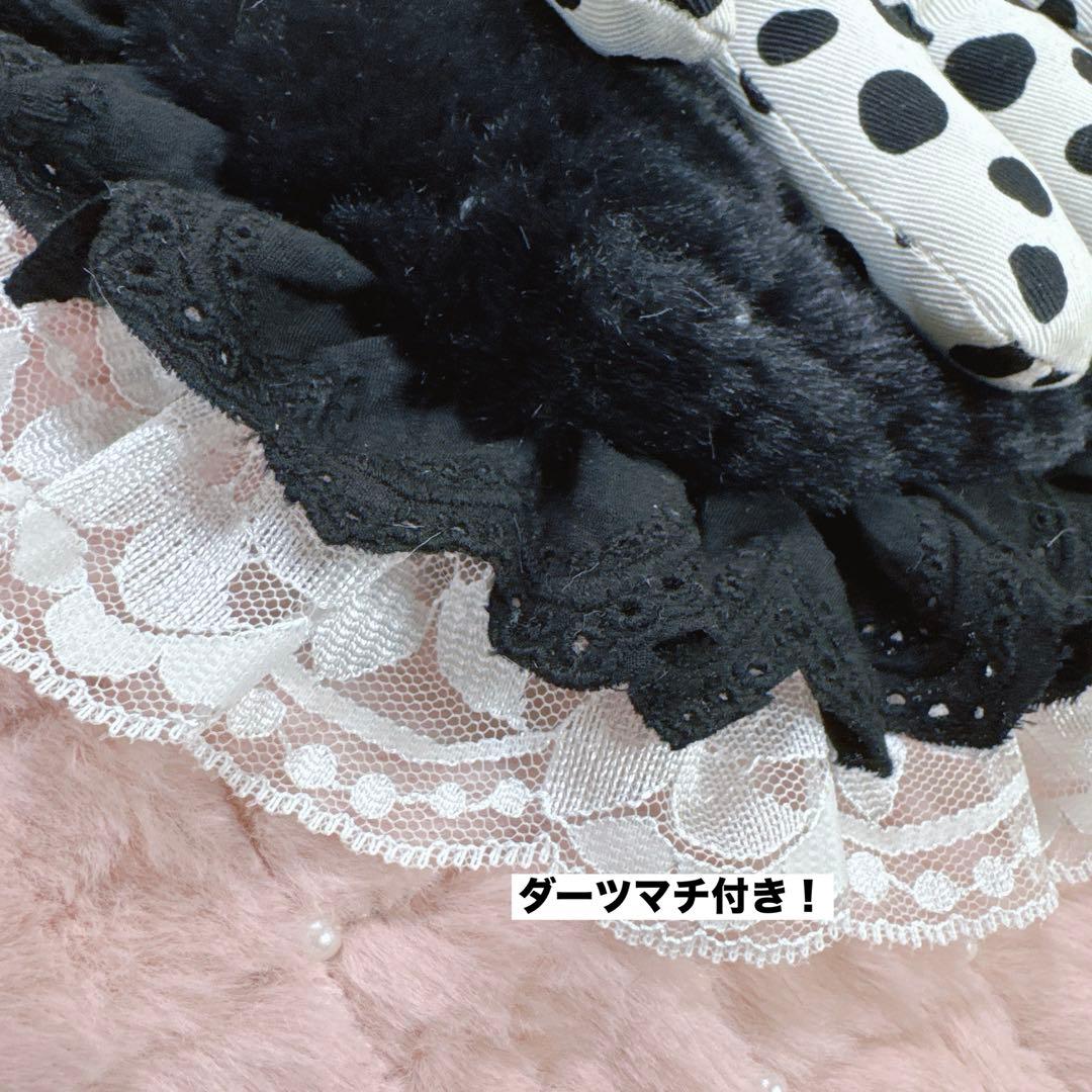 コヤンイサムチョン♡ダルメシアンジョース君キルティングパール付ファーのサコッシュ