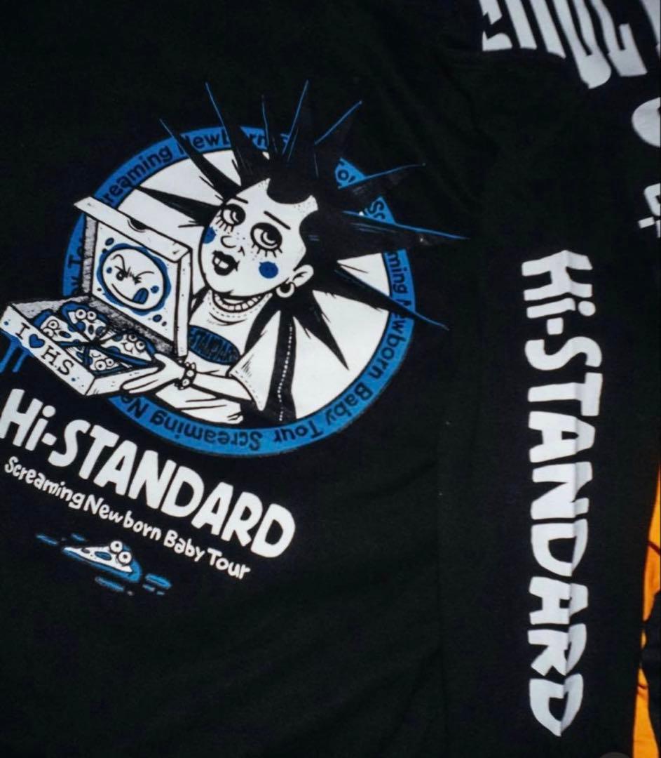 Hi-STANDARD ロングスリーブTシャツ 黒