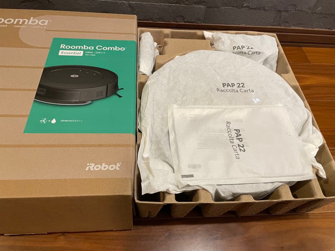 【美品】iRobot Roomba combo Essential【水&床拭き】