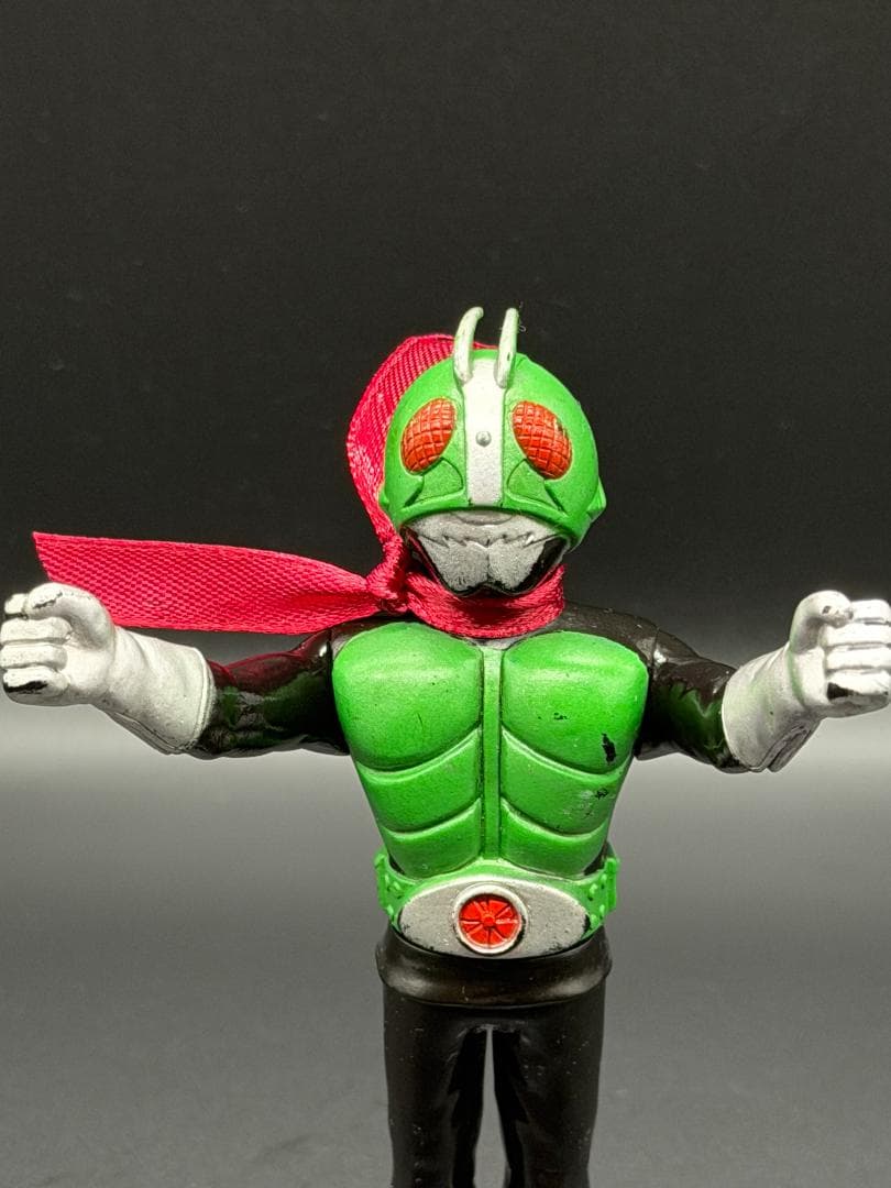 【美品/当時】ポピー 仮面ライダー1号 ソフビ 約13cm 昭和レトロ 石森プロ