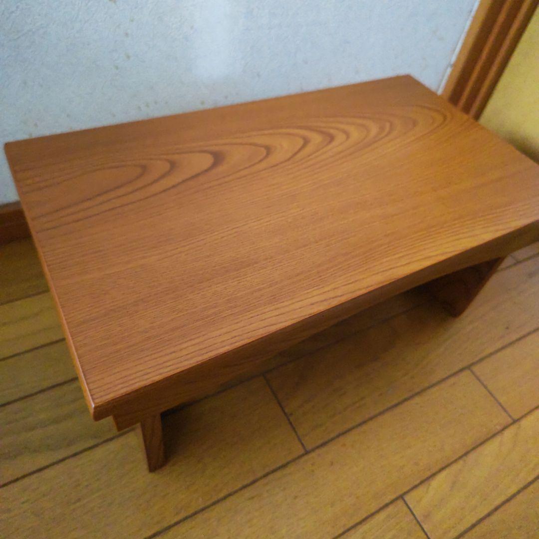 供物机(経机) 木目調 16号　経机掛け２枚付き