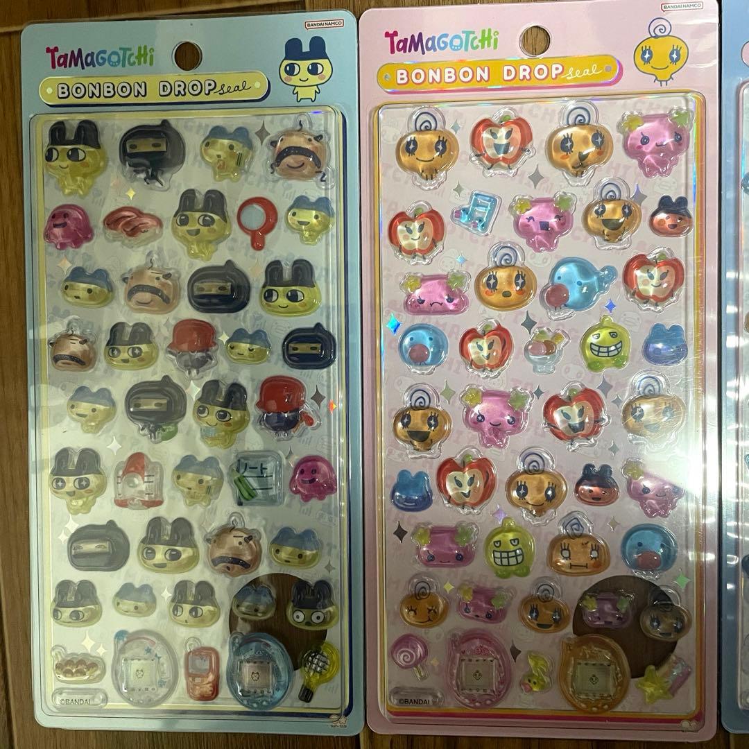 たまごっち　ボンボンドロップシール　正規品　4種フルコンプリートセット