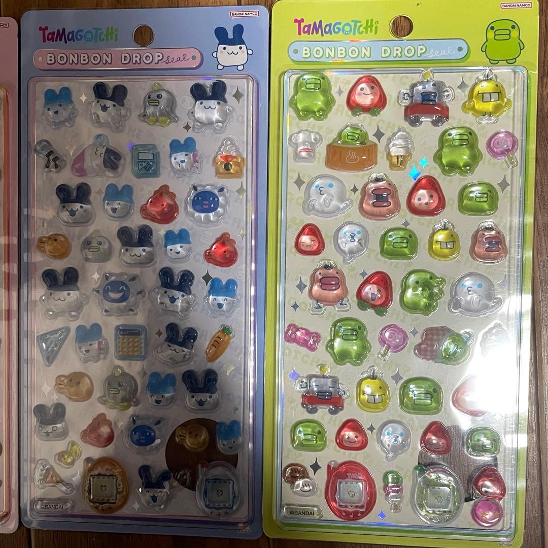 たまごっち　ボンボンドロップシール　正規品　4種フルコンプリートセット