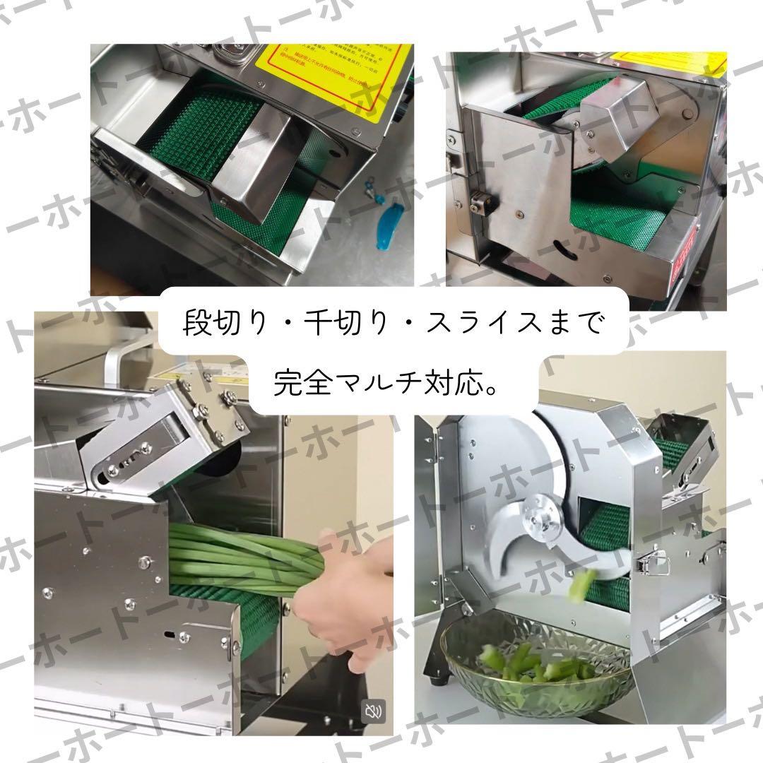 【 送料無料 】野菜 カッター フードスライサー 業務用　電動　高速回転