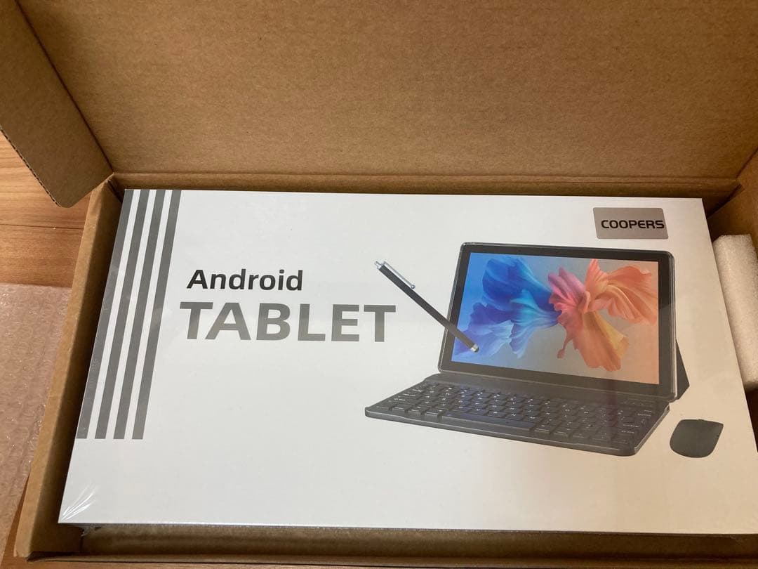 COOPERS Android 15 タブレット 10インチ 6/128