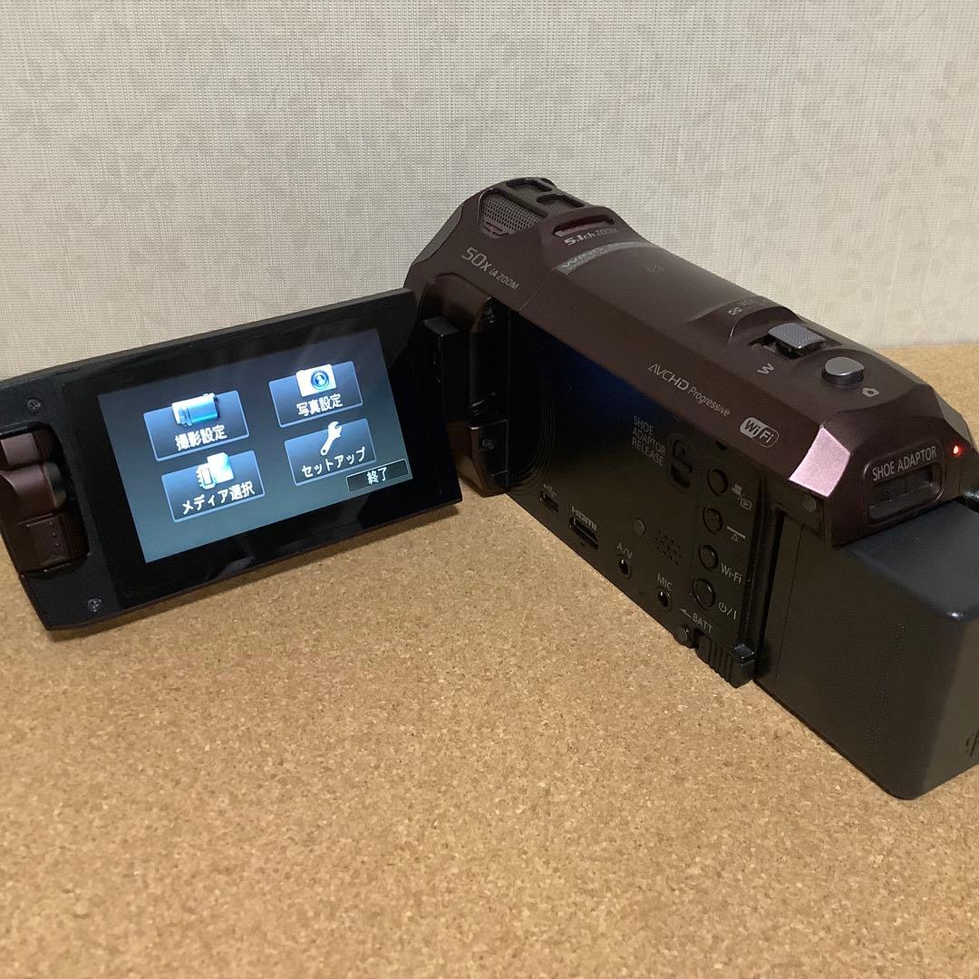 Panasonic HC-W850M FULLHD 中古美品完動品　新品三脚付