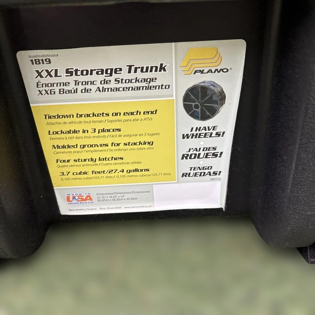 PLANO プラノ　1819 XXL ラージストレージボックス