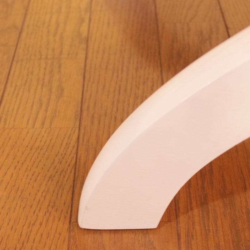 ロッキングチェア オットマンセット ファブリック 白家具 222-1419