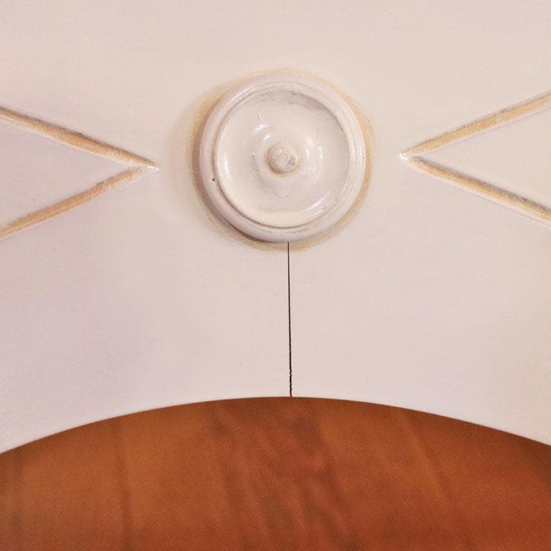 ロッキングチェア オットマンセット ファブリック 白家具 222-1419