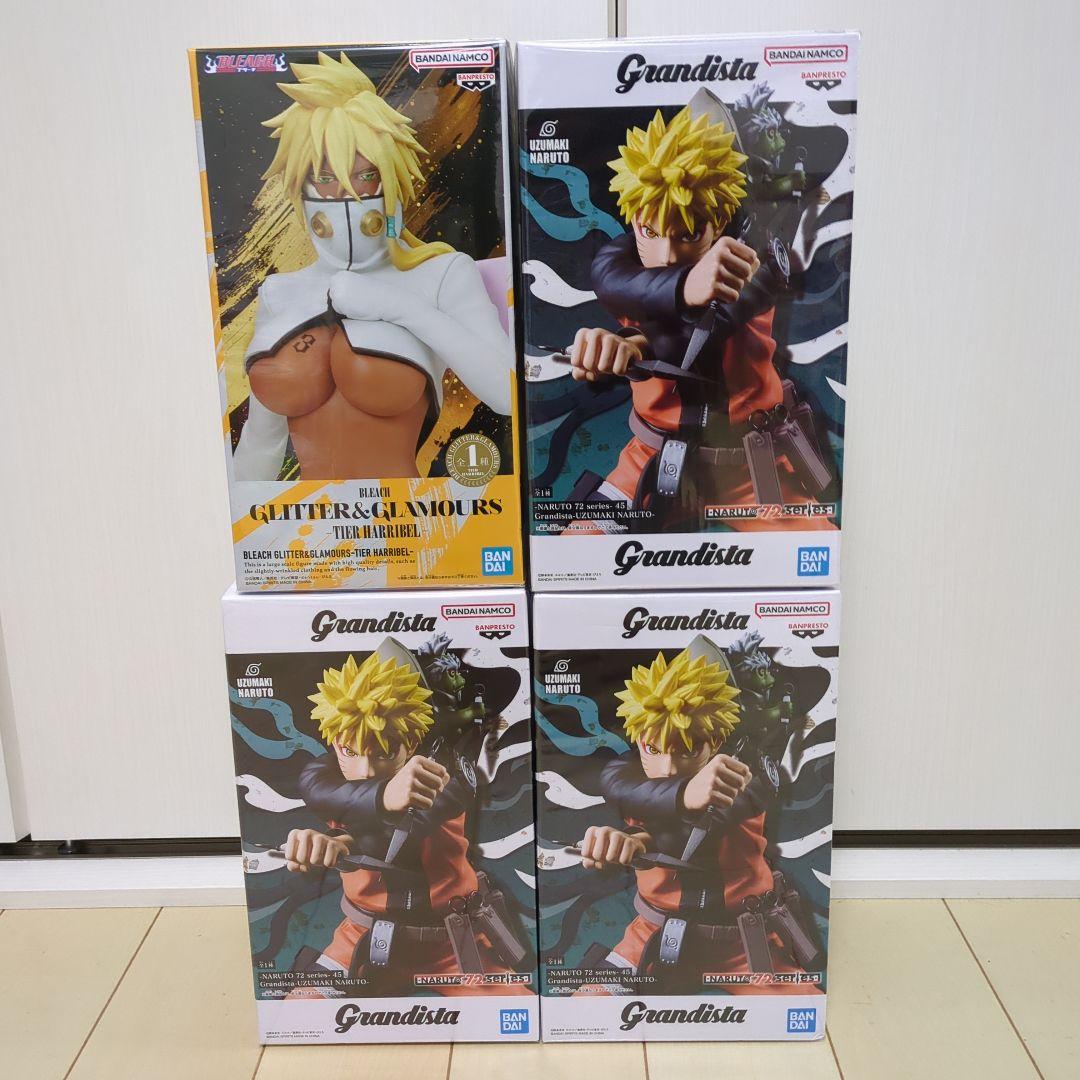 Grandista ナルト BLEACH ハリベル フィギュア 4体セット