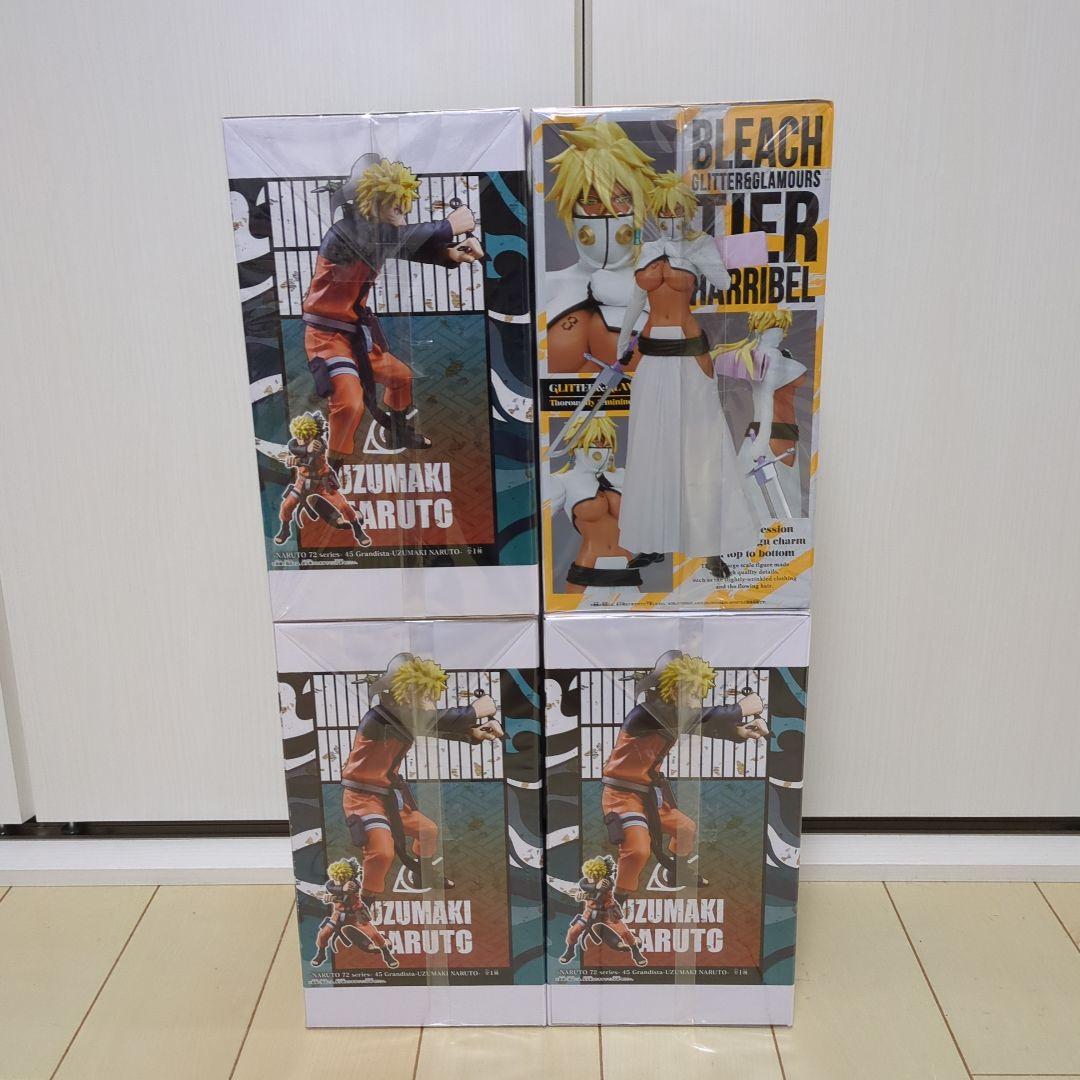 Grandista ナルト BLEACH ハリベル フィギュア 4体セット