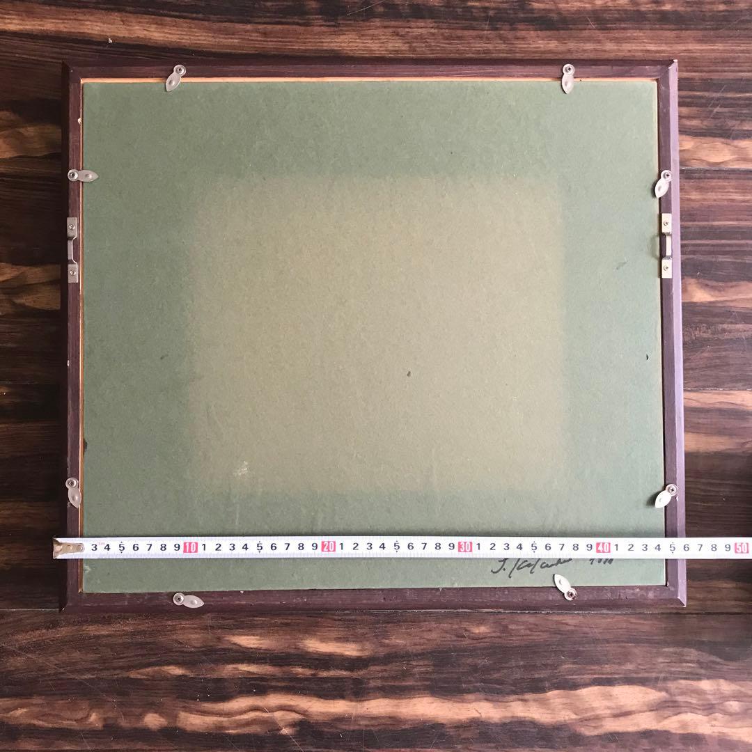 油絵 サイン有り「Les Deux TURBOTS.」油彩 油画 B