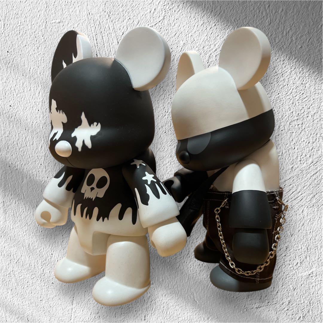 【美品】YAMASHIROYA スカルデザイン フィギュア 2体セット