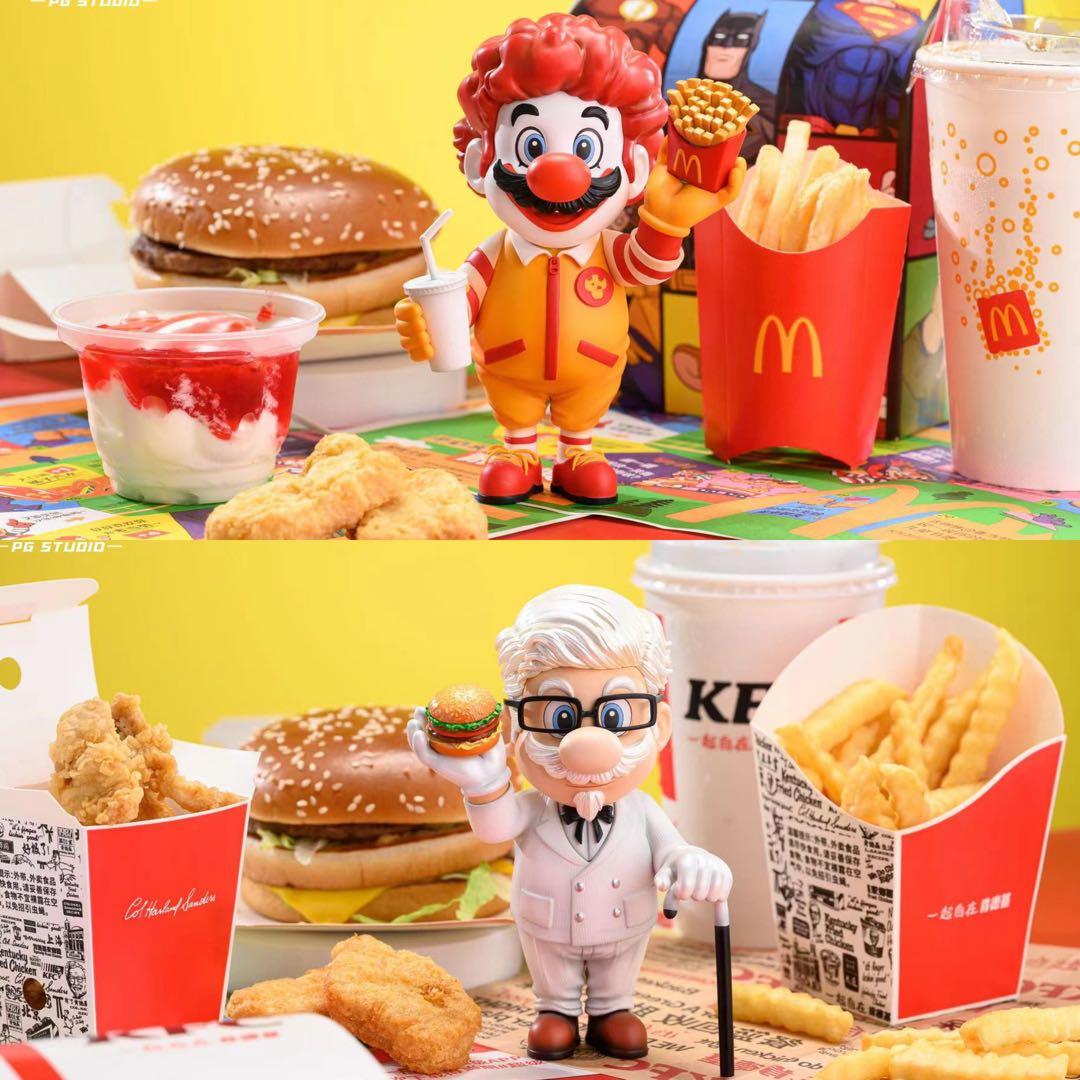 マクドド　Kおじさん　第1弾　おもちゃ　フィギュア　アートトイ　海外限定　セット