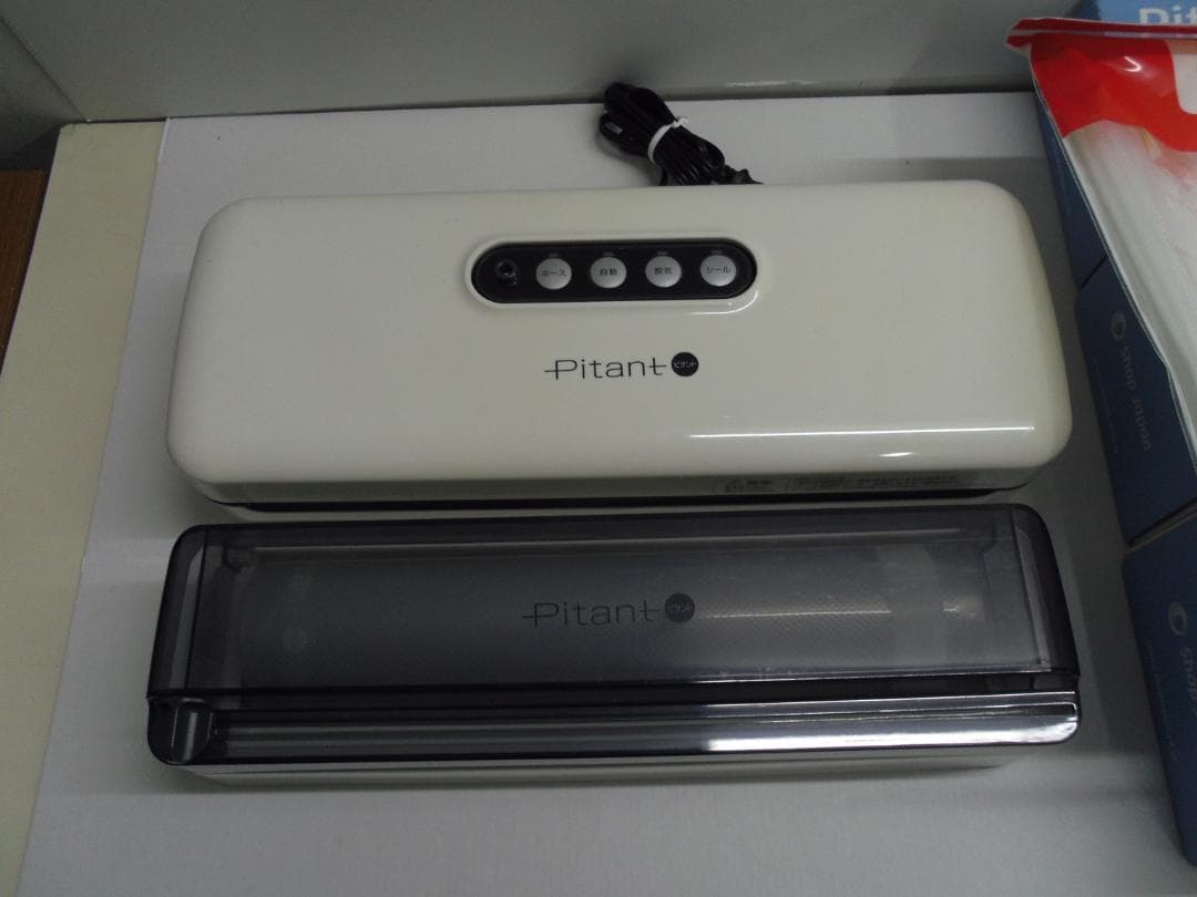 【未使用】Shop Japan フードシーラー ピタント SFS-01-W