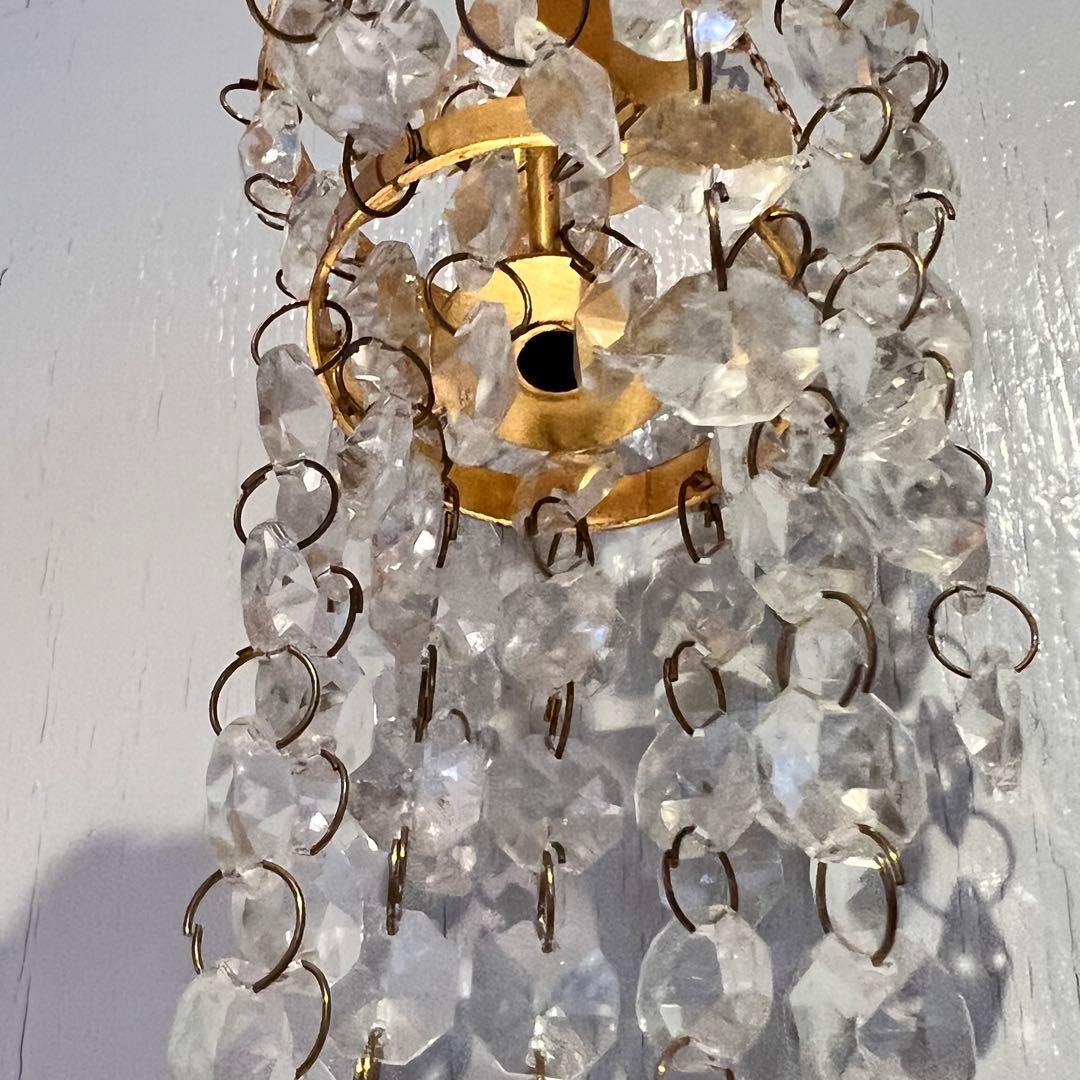 ミニシャンデリア　2個セット　小物　箱付き　インテリア