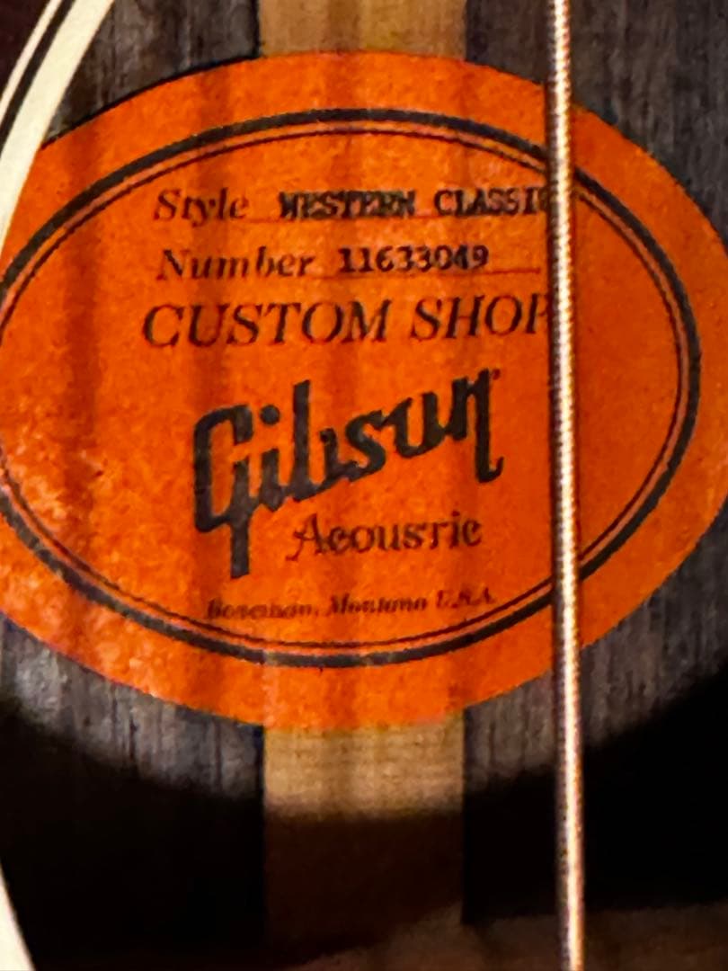 2*o様 激レア・最上位Gibson SJ-200 Western