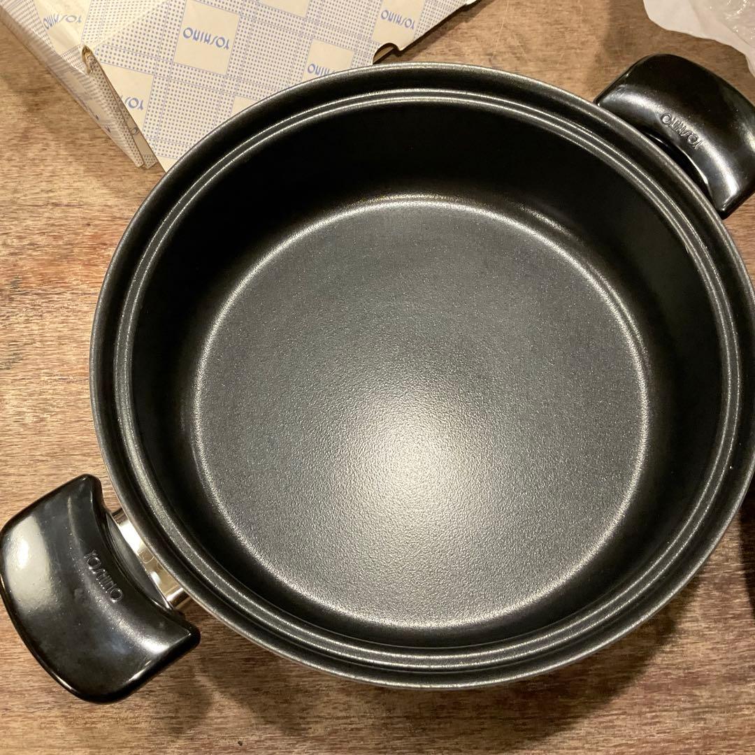 美品！ヨシノクラフト 24cm 両手浅鍋 NA-24 IH対応 YOSHINO