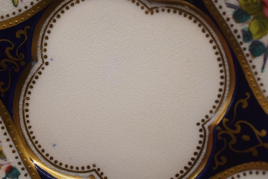 英国　コールポート　1881年～1891年頃　コーヒーカップ＆ソーサー