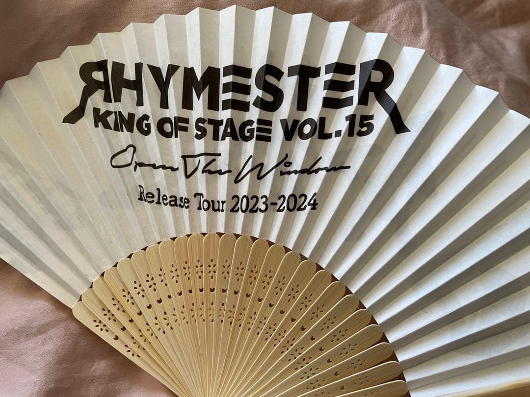 RHYMESTER 日本武道館 扇子