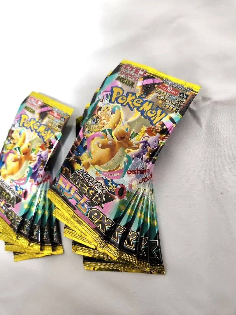 ポケモンカード ニンジャスピナーBOXとメガドリーム10パック