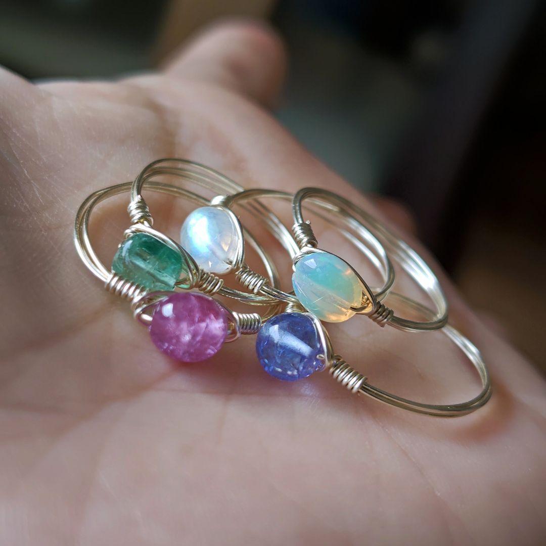 イヤリング＆シルバーリング