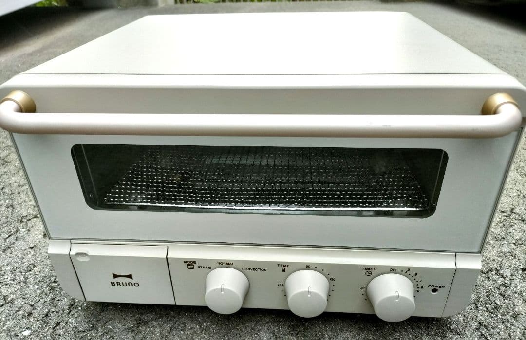 極美品✨️BRUNO スチーム＆ベイクトースター 大容量 デザインキッチン家電