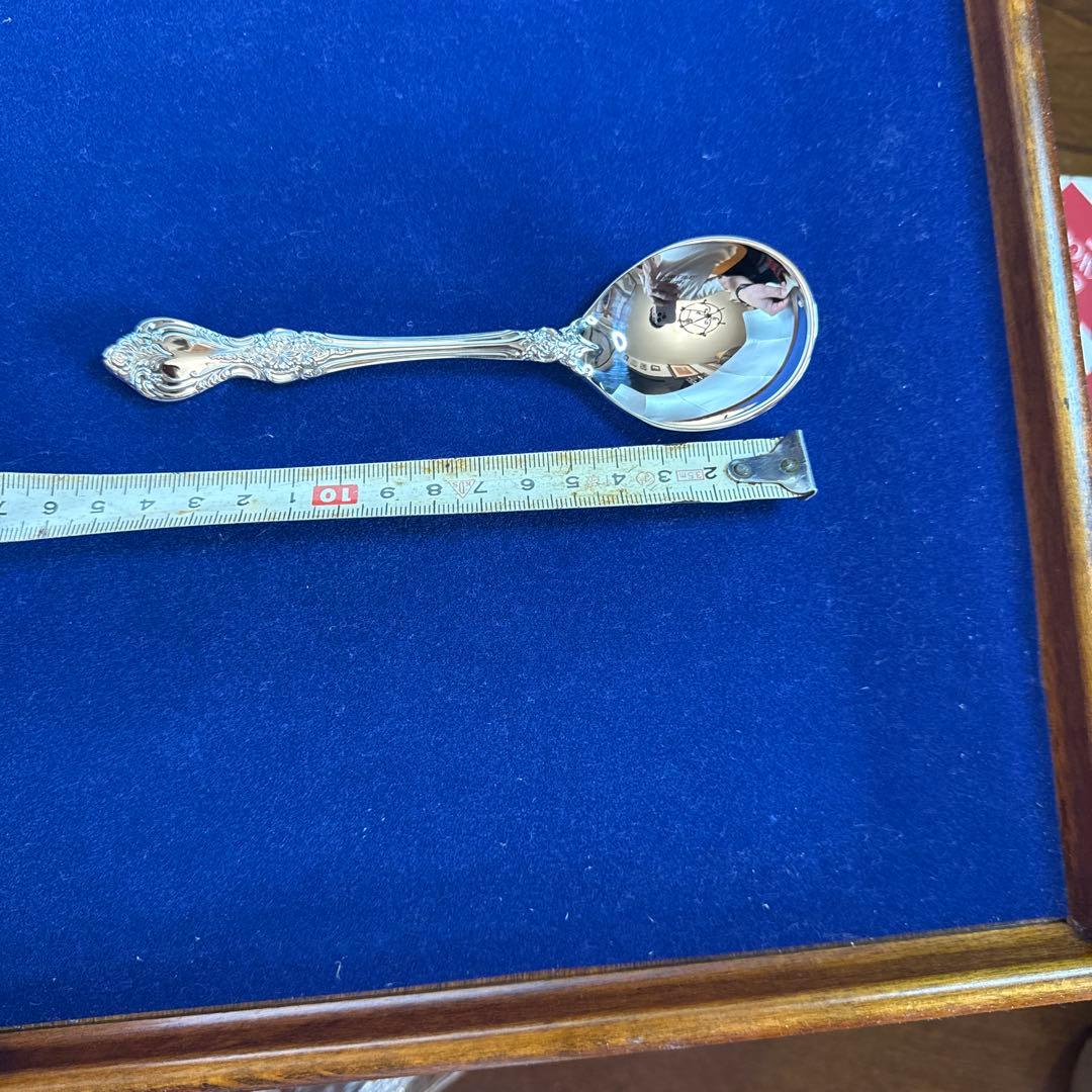 LUCKILY WOODスープスプーンx11新品保管品