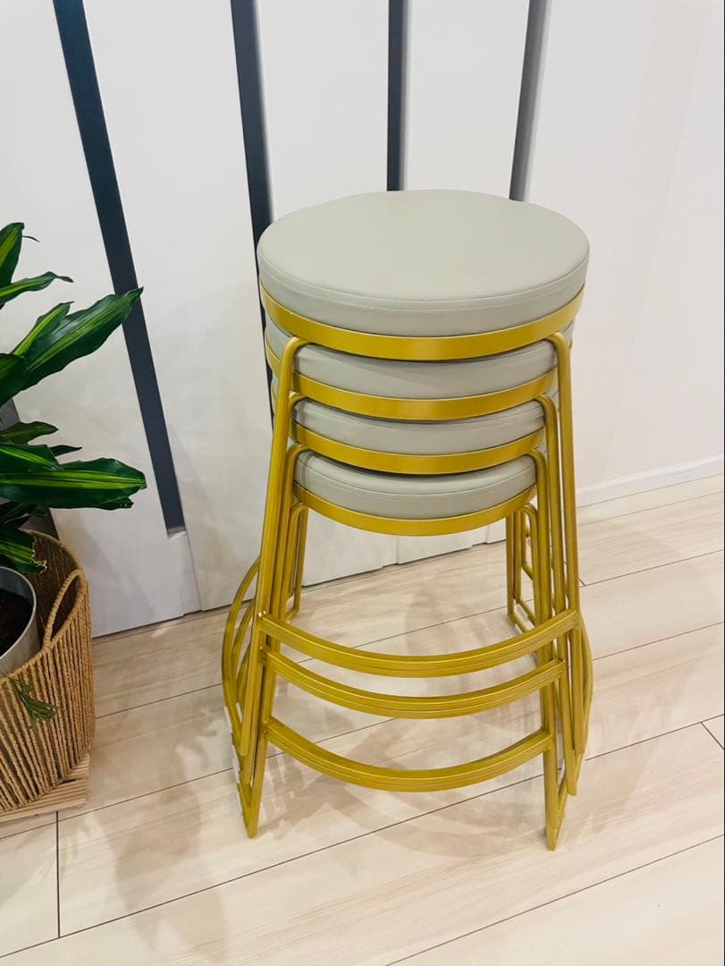 SAFWEL 家具 アイアンアート テーブルスツール